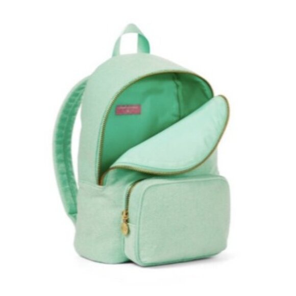 STONEY CLOVER LANE Pistachio Green Logo Backpack NEW NWT - Picture 2 of 3
